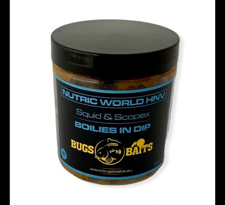 Boilies v Dipe Squid&Scopex 20mm/24mm
