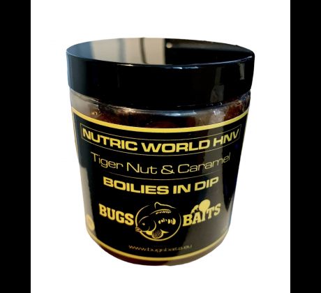 Boilies v Dipe Tiger Nut & Caramel 20mm/24mm