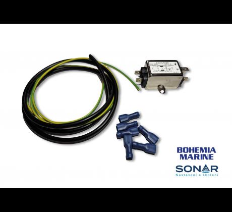 Odrušovací filter pre sonar